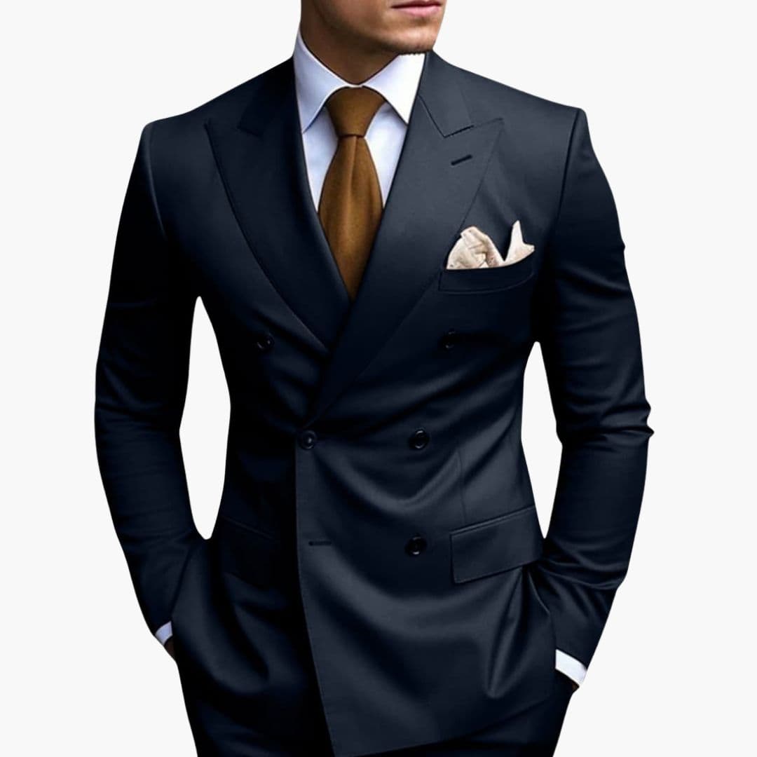 Costume Homme Élégant Veste et Pantalon