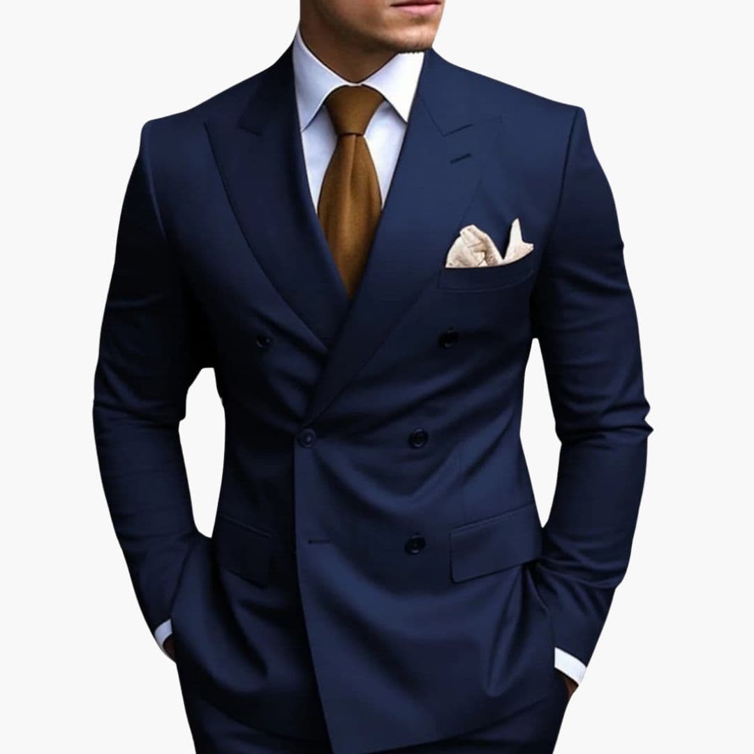 Costume Homme Élégant Veste et Pantalon