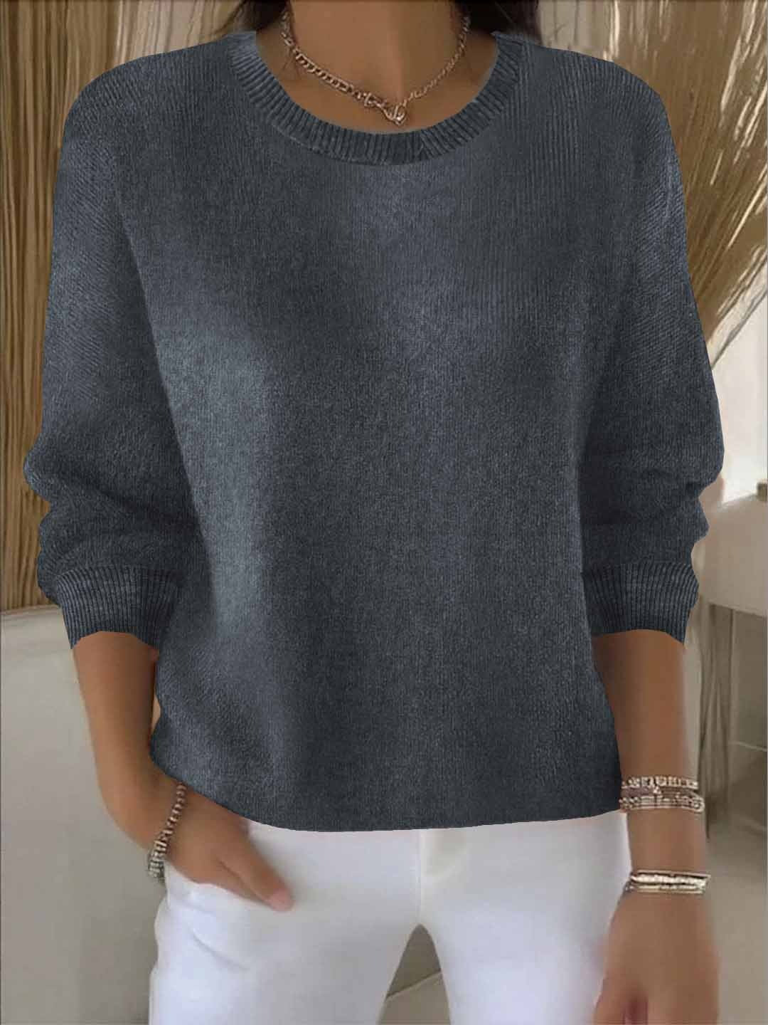 Női pulóver, puha és elegáns, kényelmes szabású