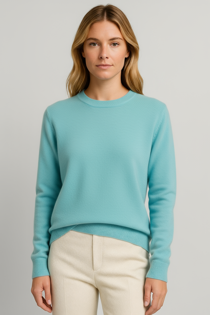 Women's classic crew-neck sweater