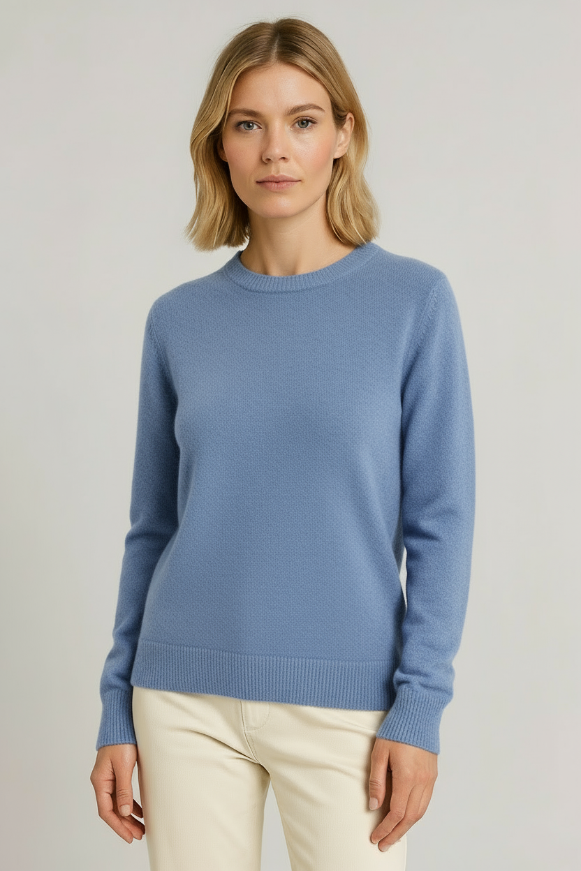 Women's classic crew-neck sweater