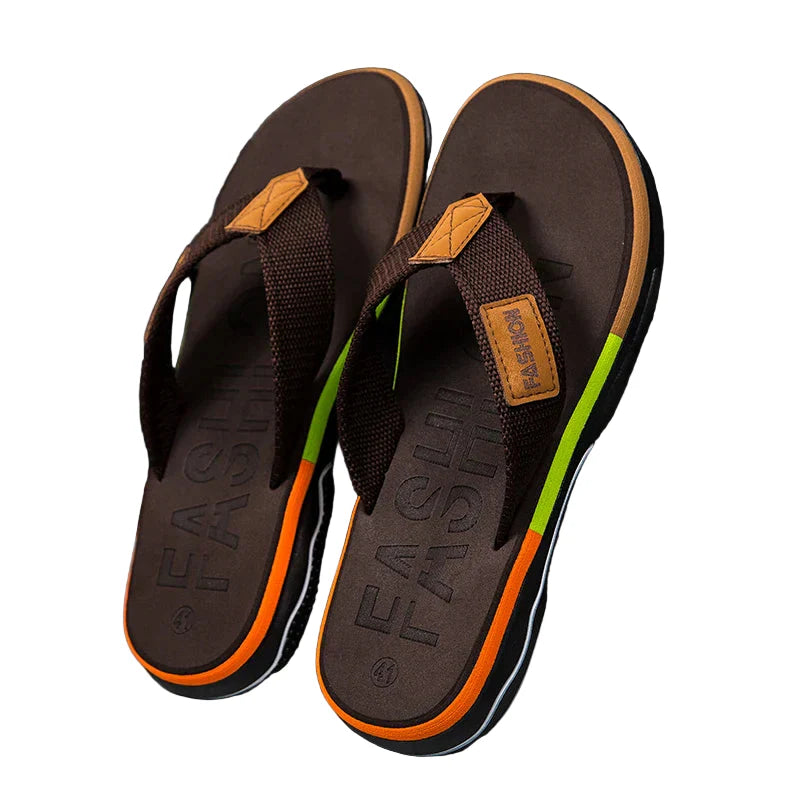 Tongs homme confort semelle épaisse