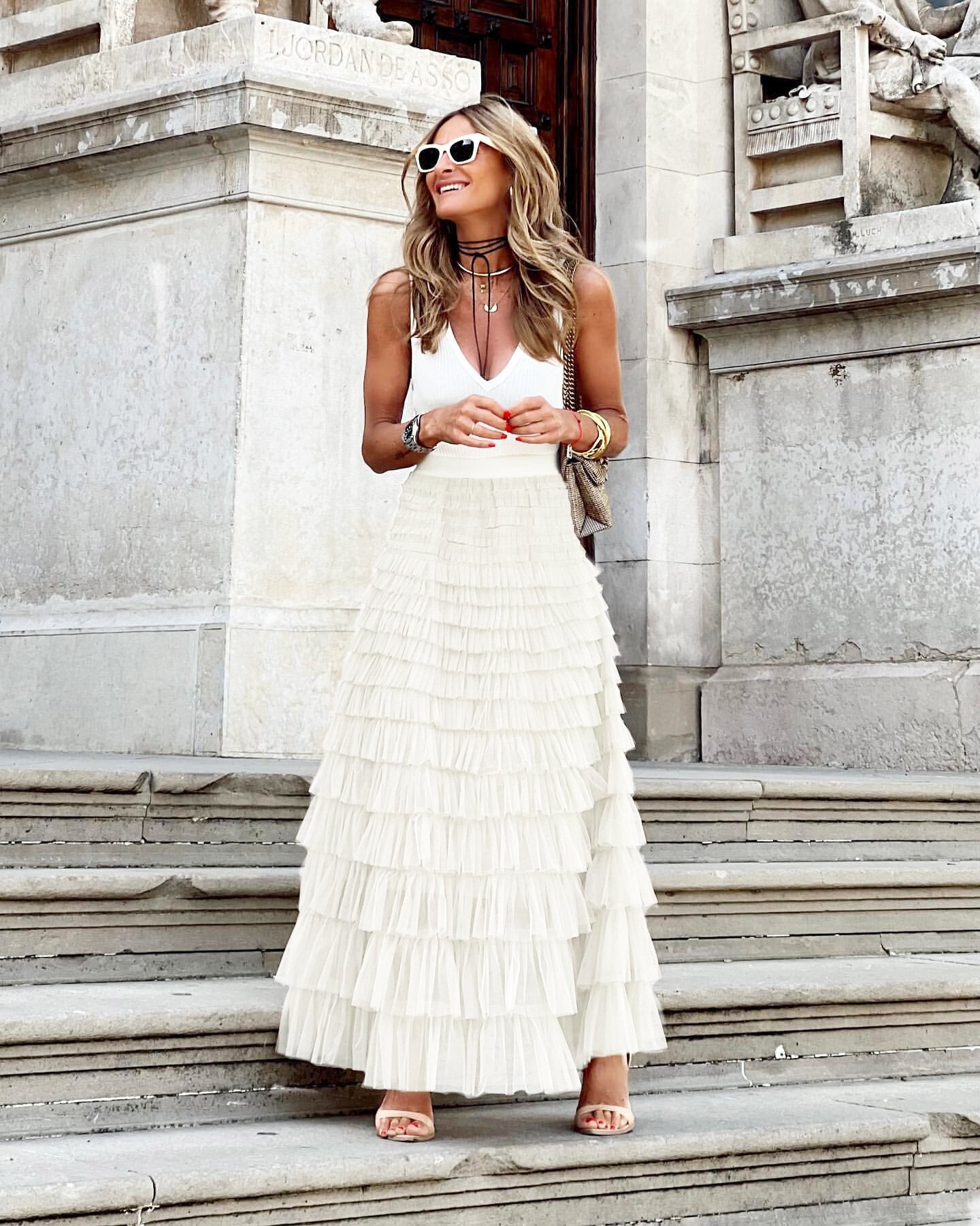 Tulia | Jupe en tulle automnale