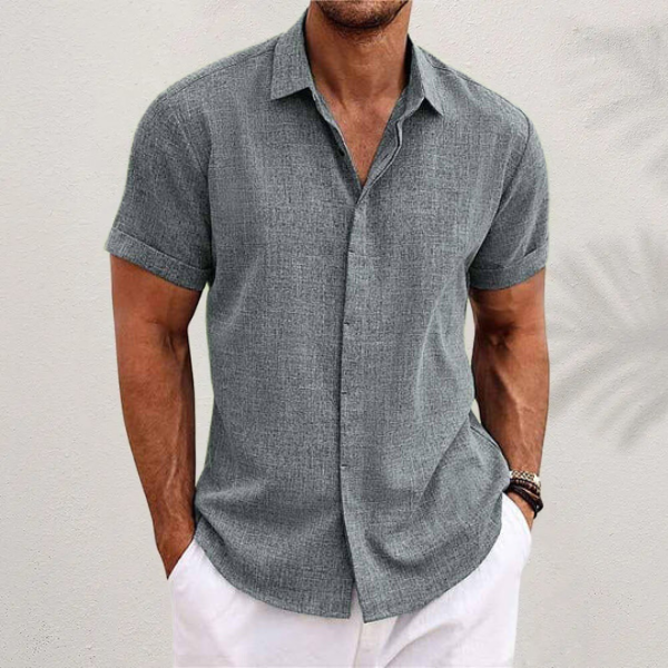 Casual Short Sleeve Shirt for Men