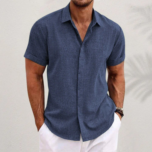 Casual Short Sleeve Shirt for Men