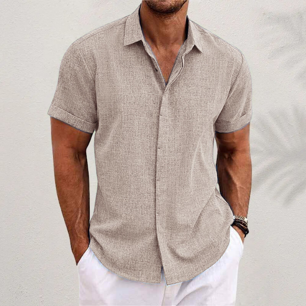 Casual Short Sleeve Shirt for Men