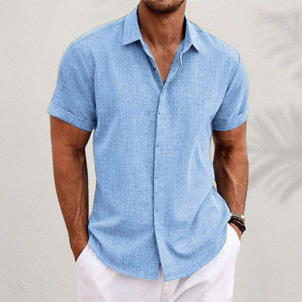 Casual Short Sleeve Shirt for Men