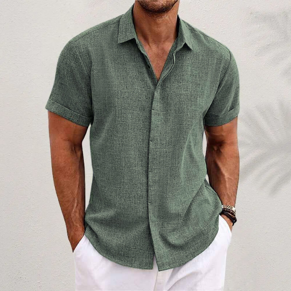 Casual Short Sleeve Shirt for Men
