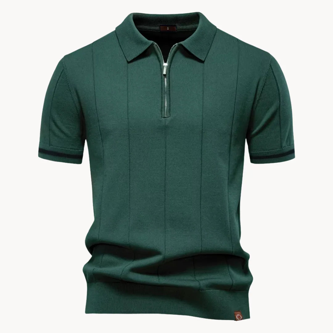 Polo manches courtes homme col classique