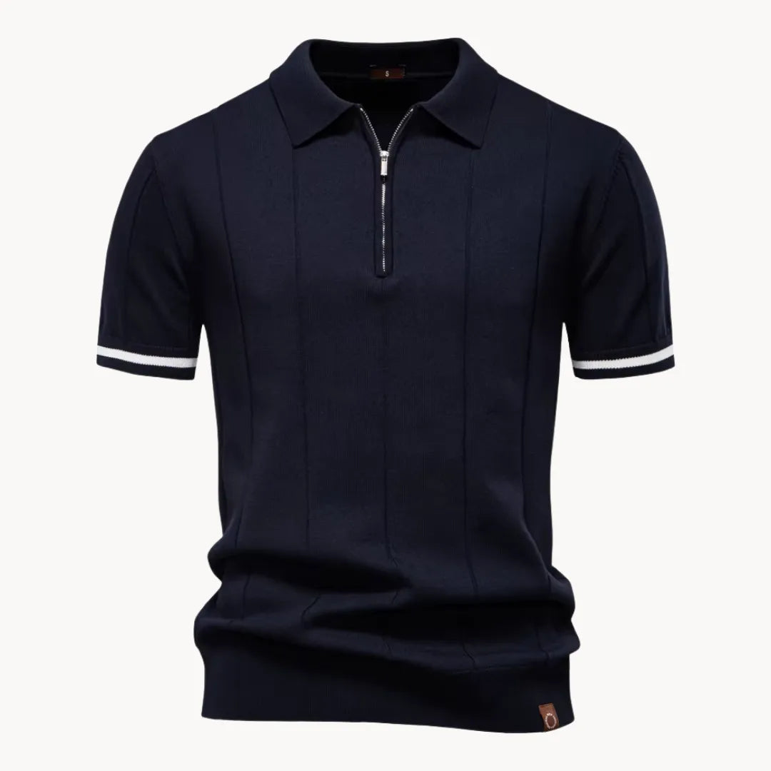 Polo manches courtes homme col classique