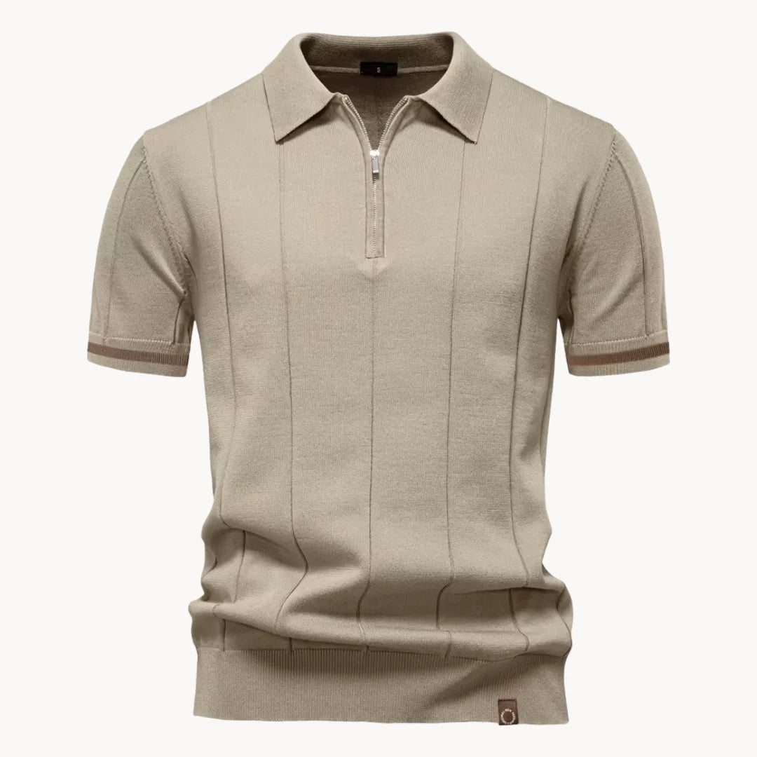 Polo manches courtes homme col classique