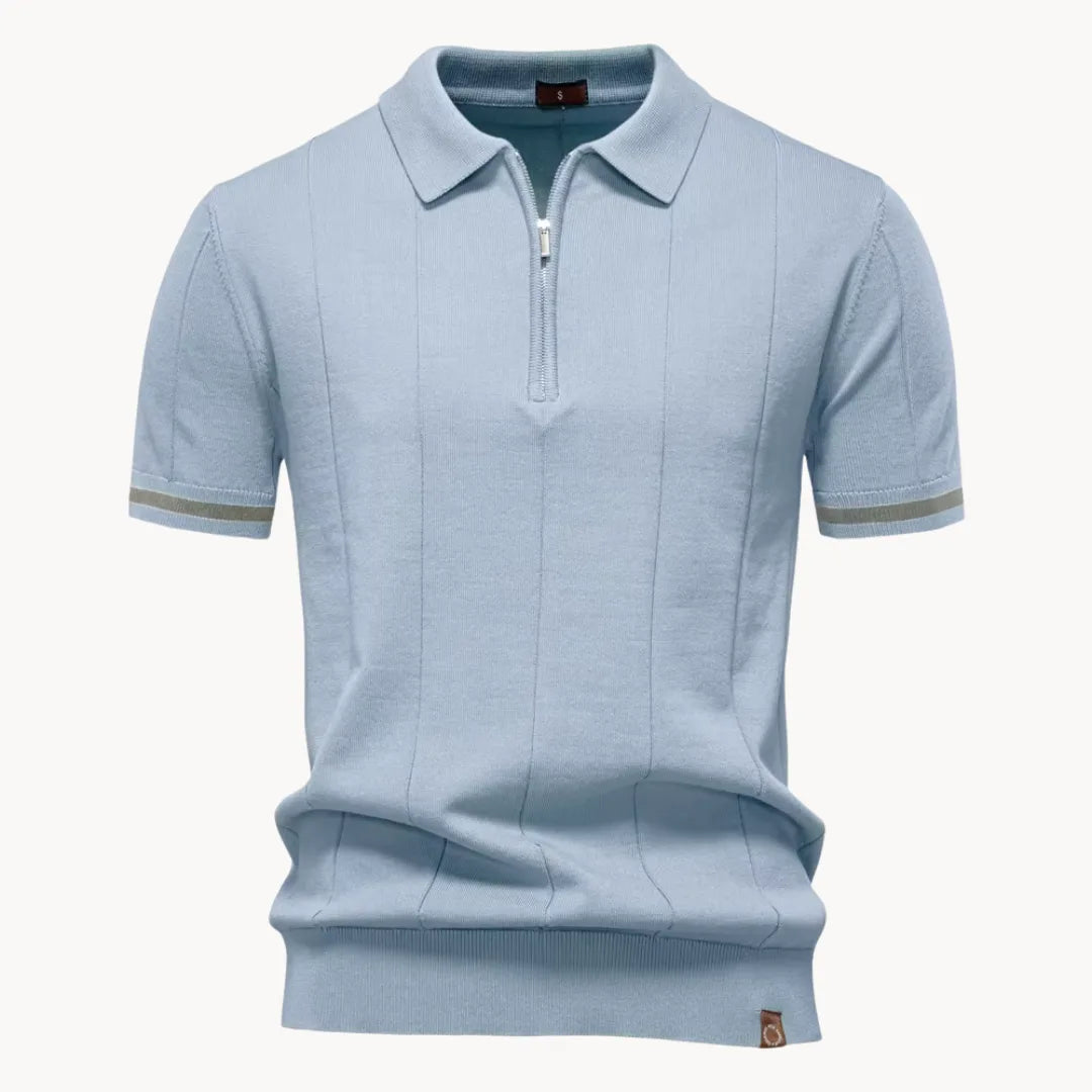 Polo manches courtes homme col classique