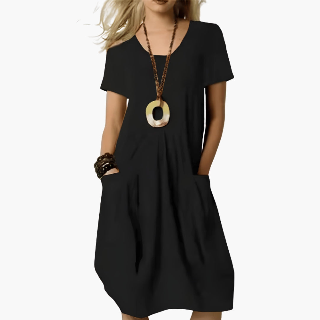 Robe Femme Gainante avec Poches