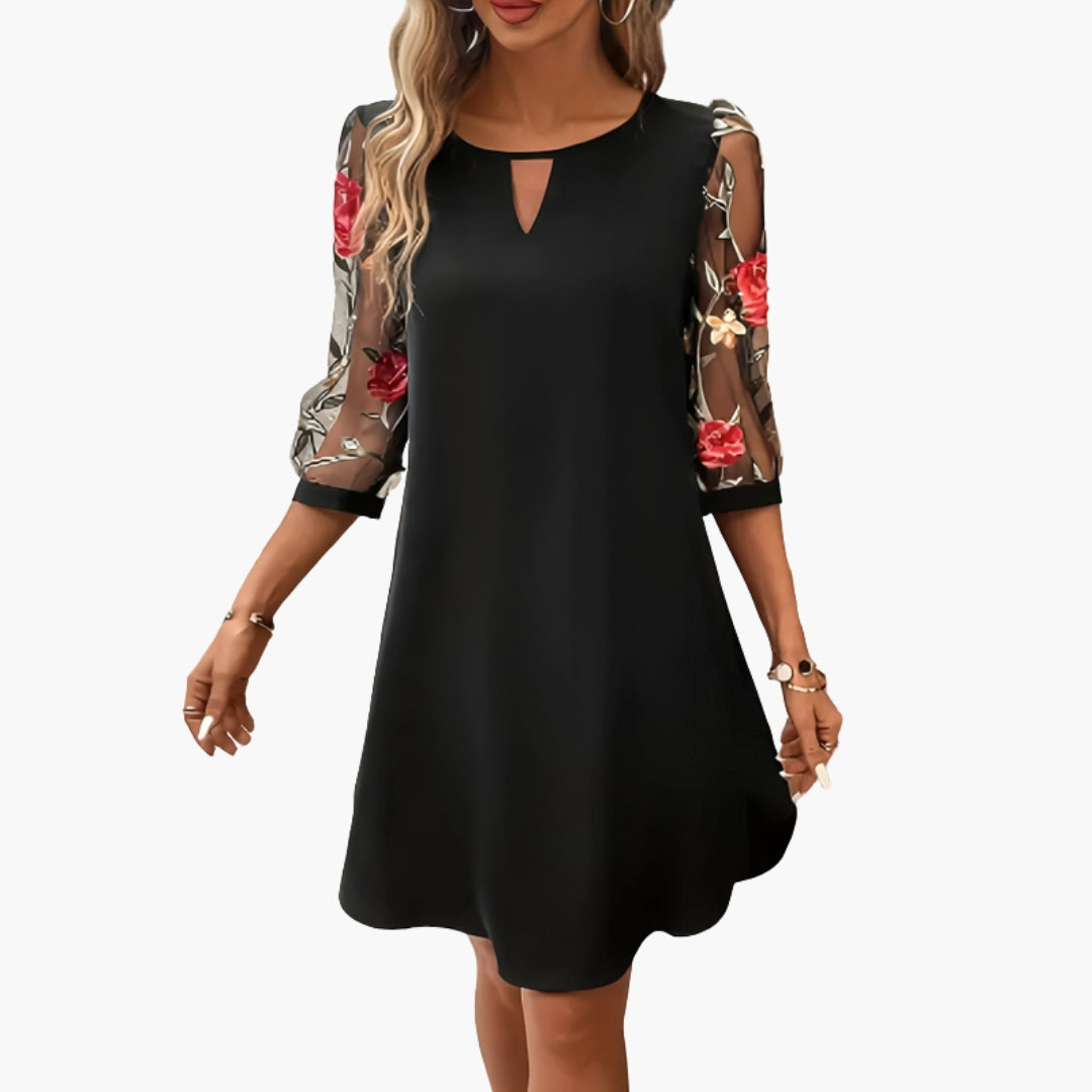 Robe Femme Florale Longueur Genou
