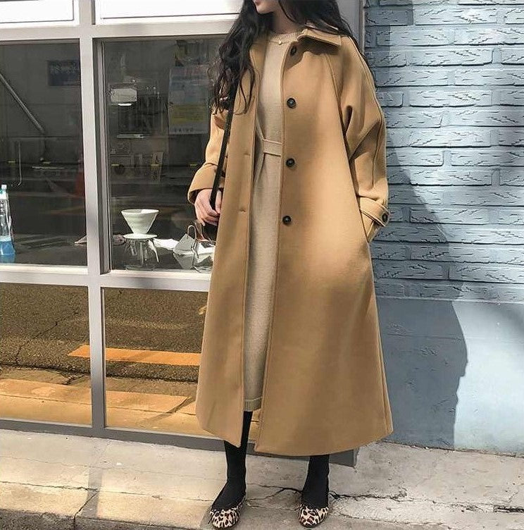 Chic Women's Belted Coat for Fall and Winter