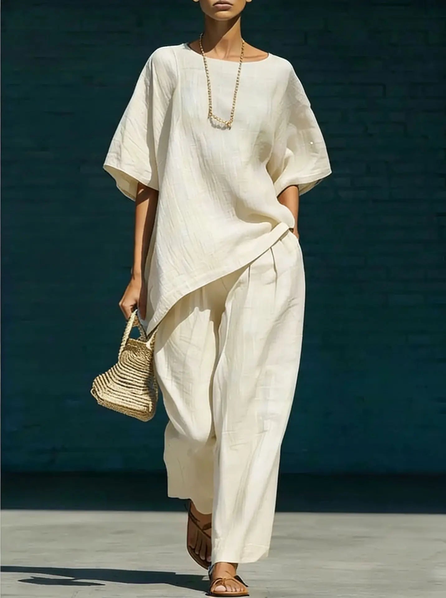Women's Casual Loose Two-Piece Set