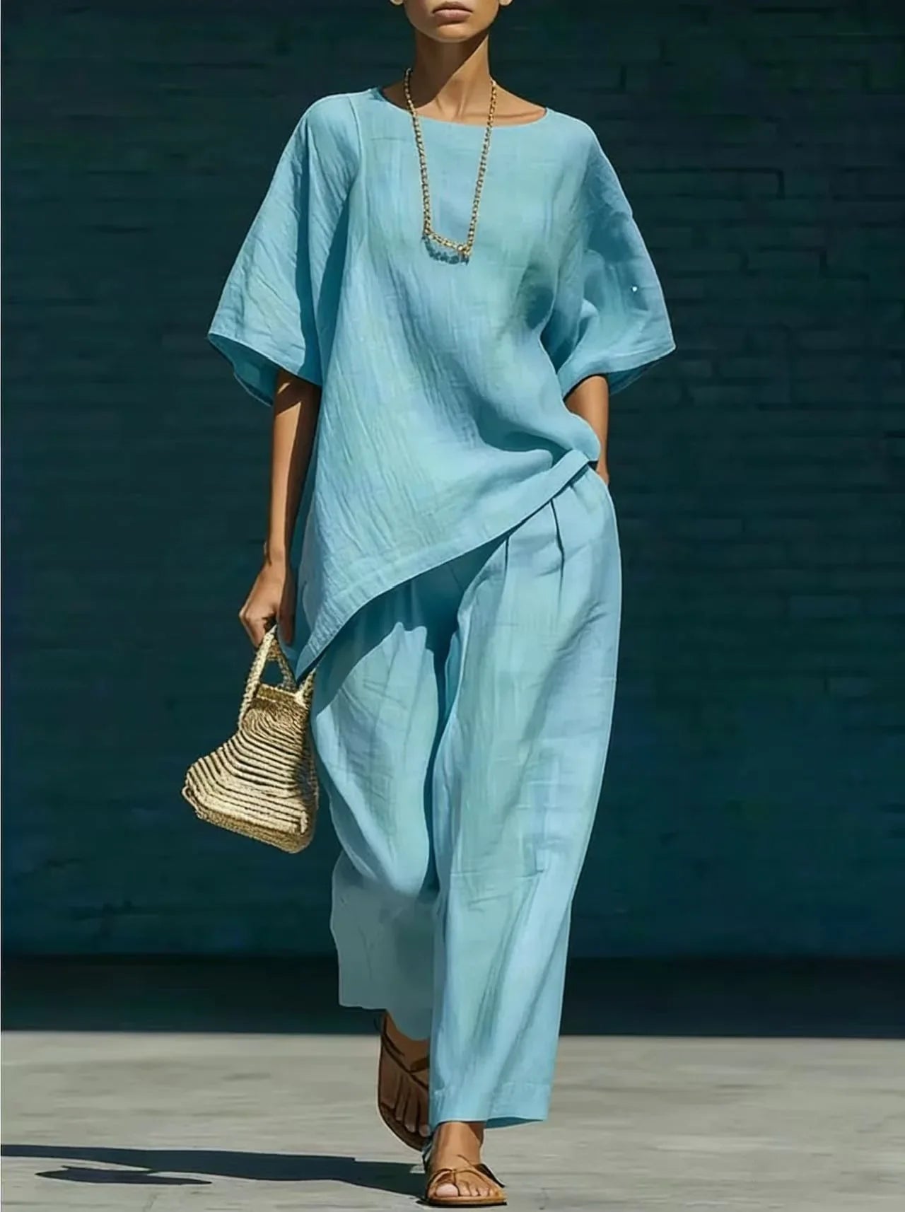 Women's Casual Loose Two-Piece Set