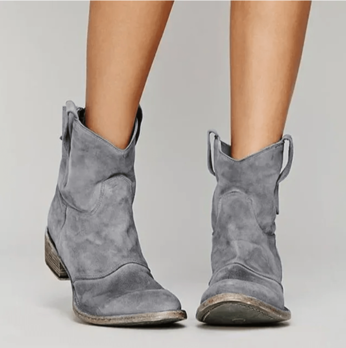 Bottines Western Femme à Talon Bloc