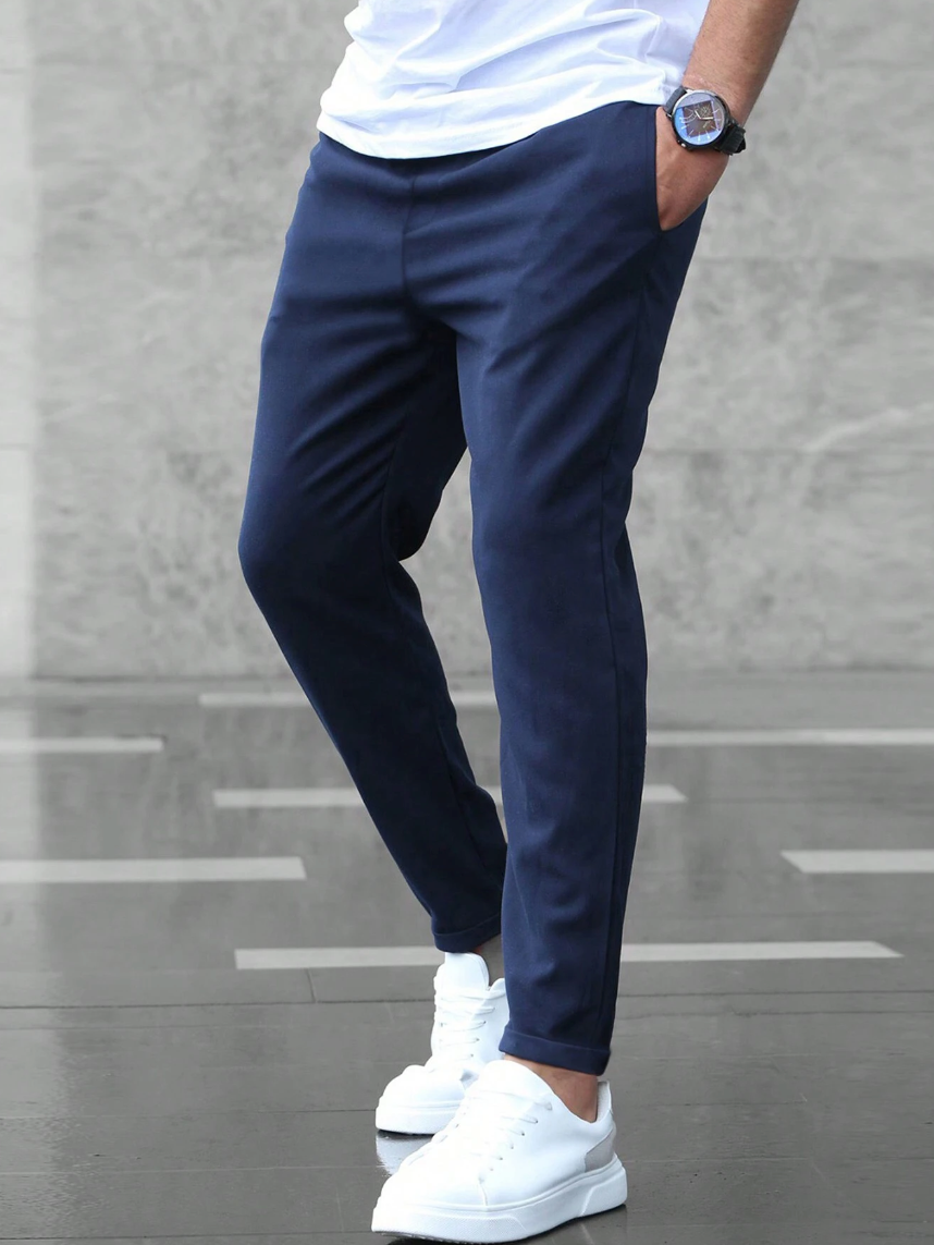 Men’s Jogger Pants with Drawstring Waist