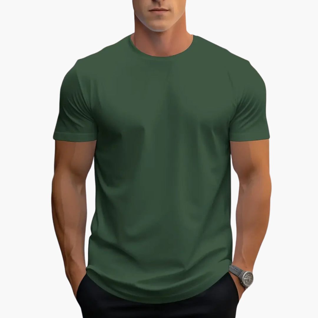 Men's comfortable crew neck T-shirt