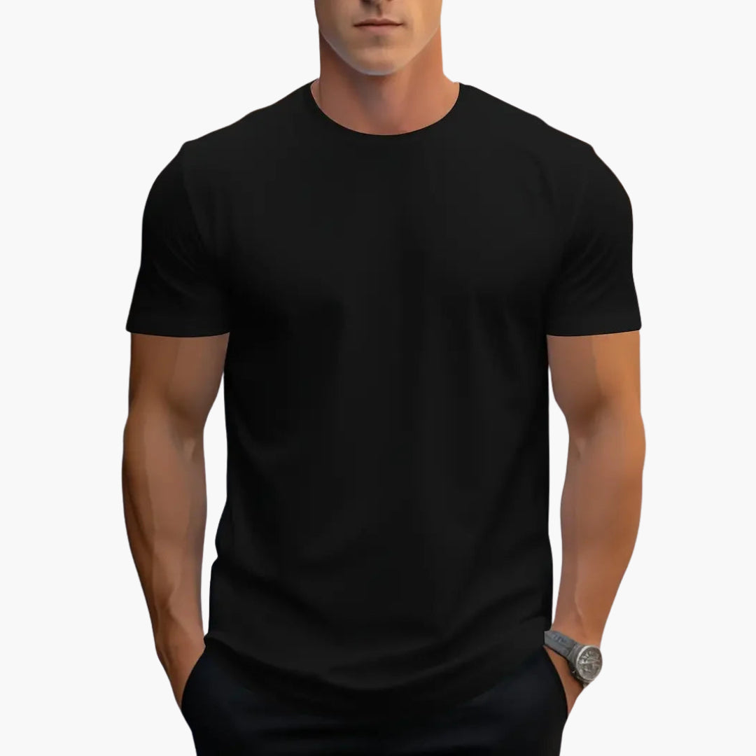 Men's comfortable crew neck T-shirt