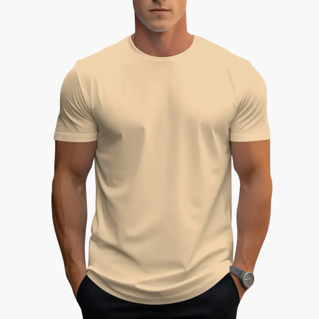 Men's comfortable crew neck T-shirt