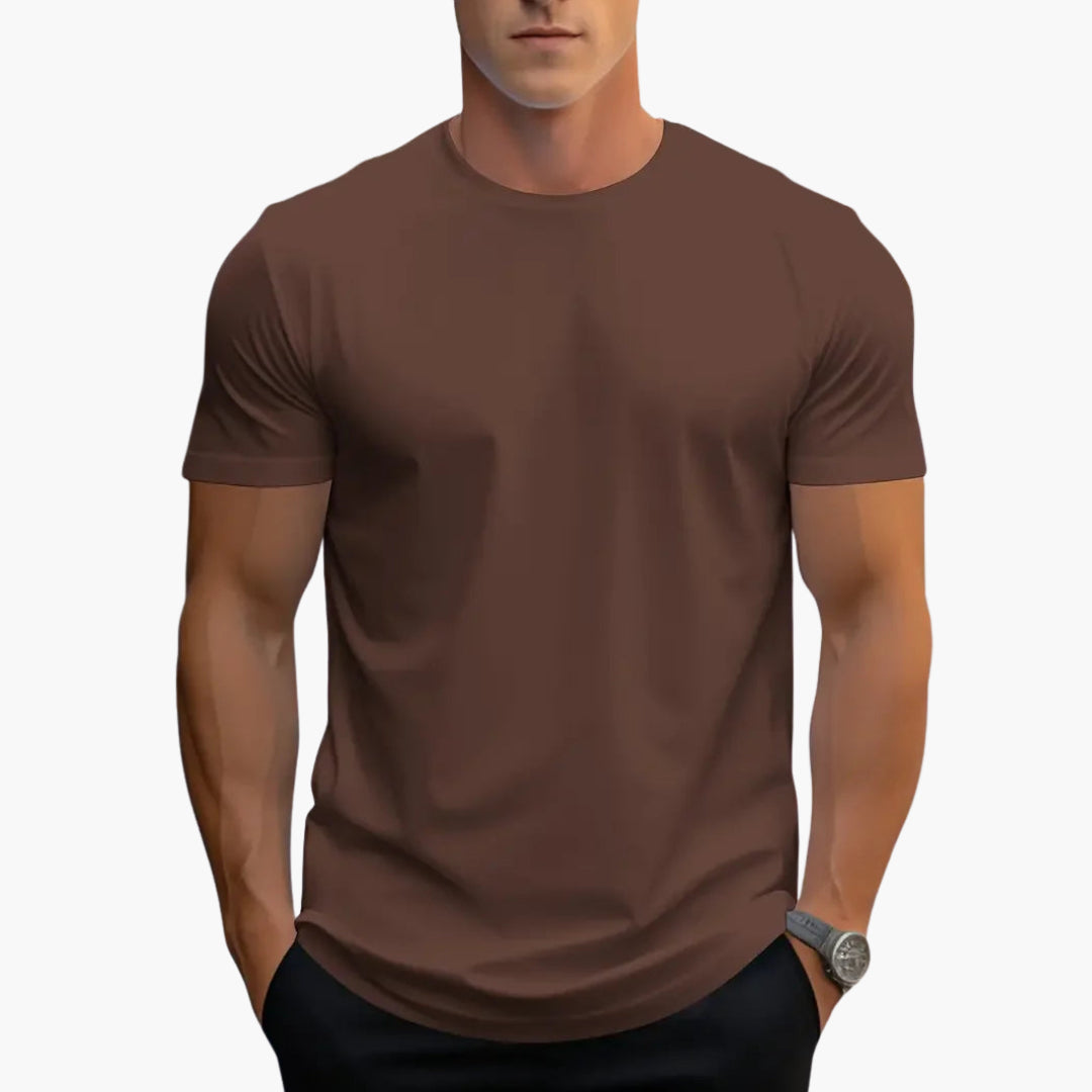Men's comfortable crew neck T-shirt