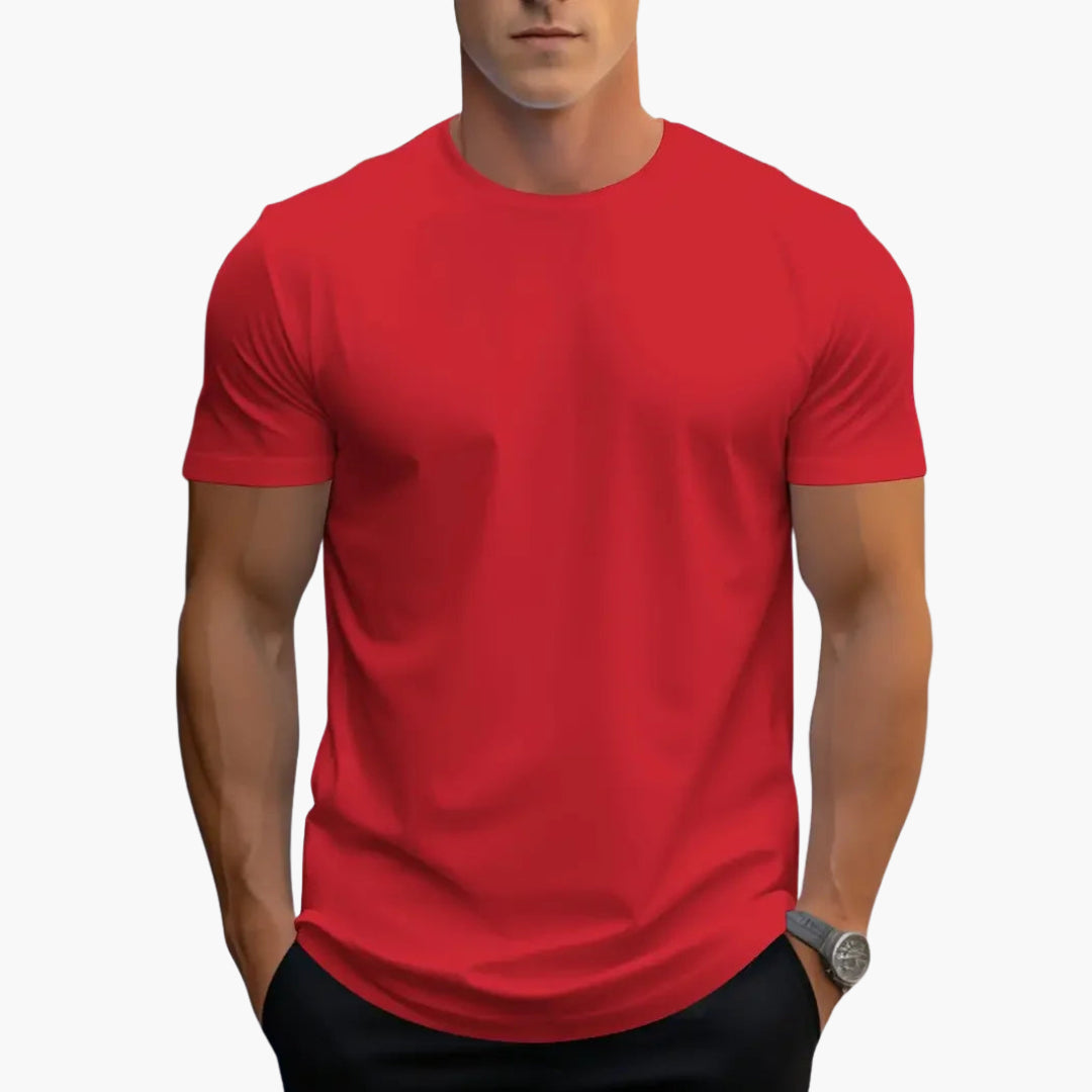 Men's comfortable crew neck T-shirt