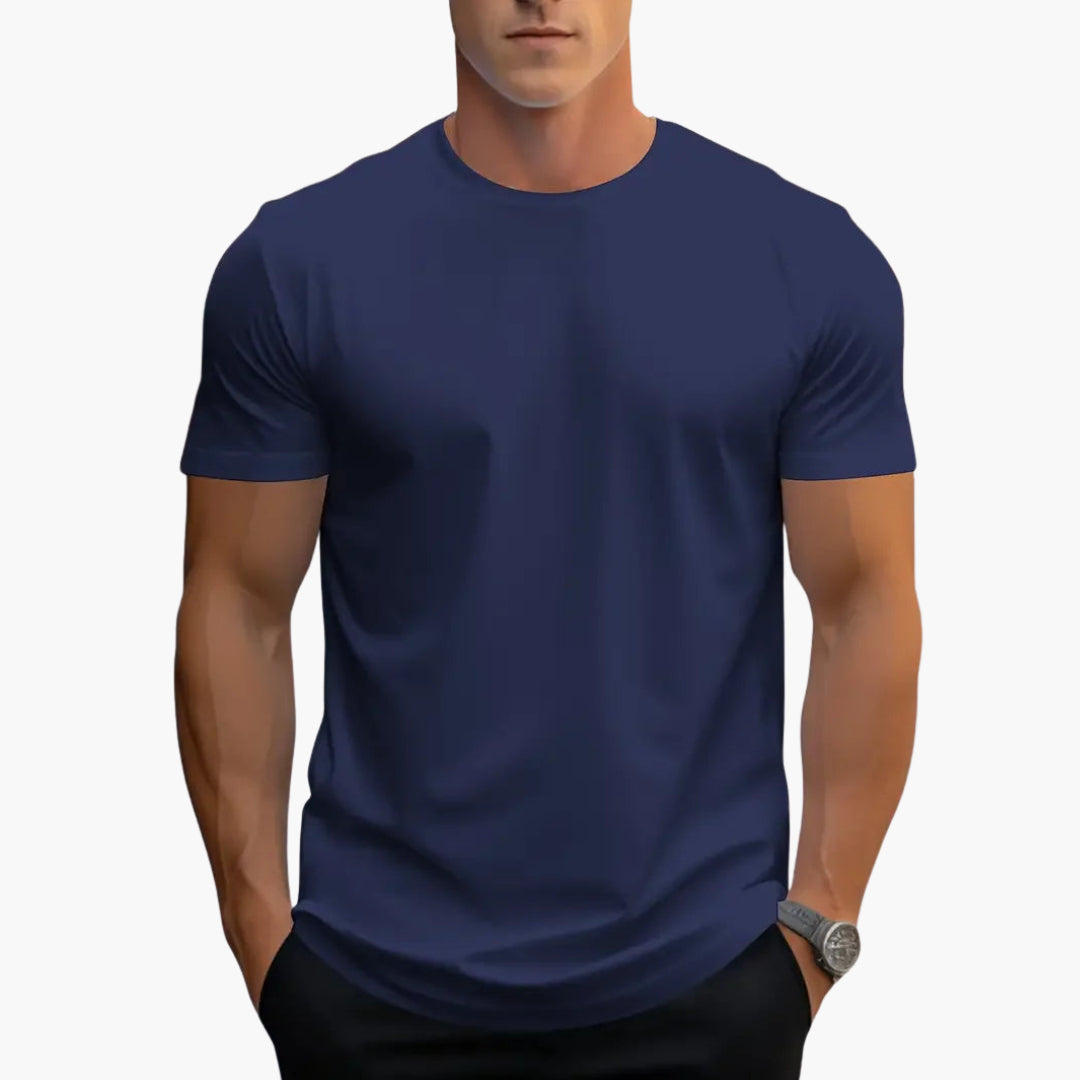Men's comfortable crew neck T-shirt