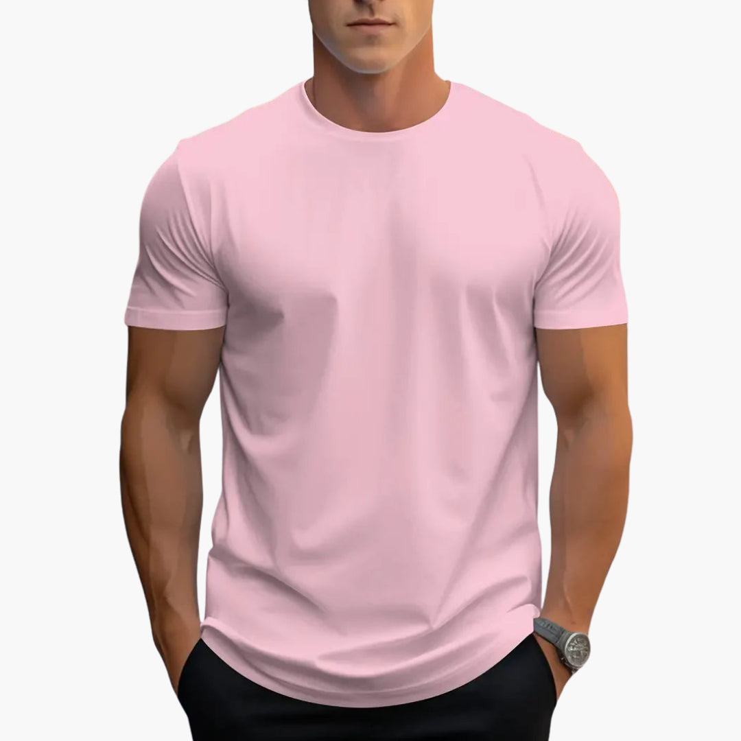 Men's comfortable crew neck T-shirt