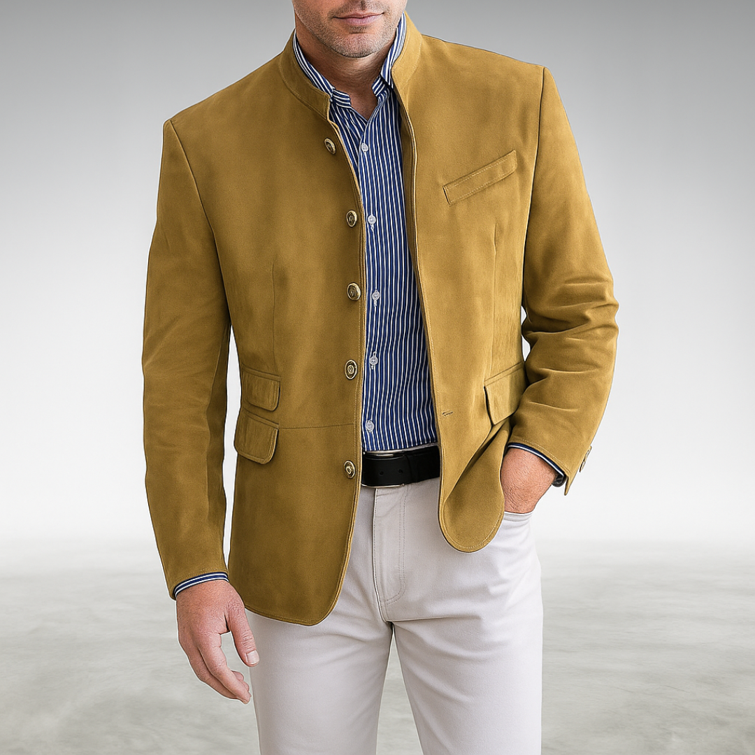 Casual button-up cardigan for men