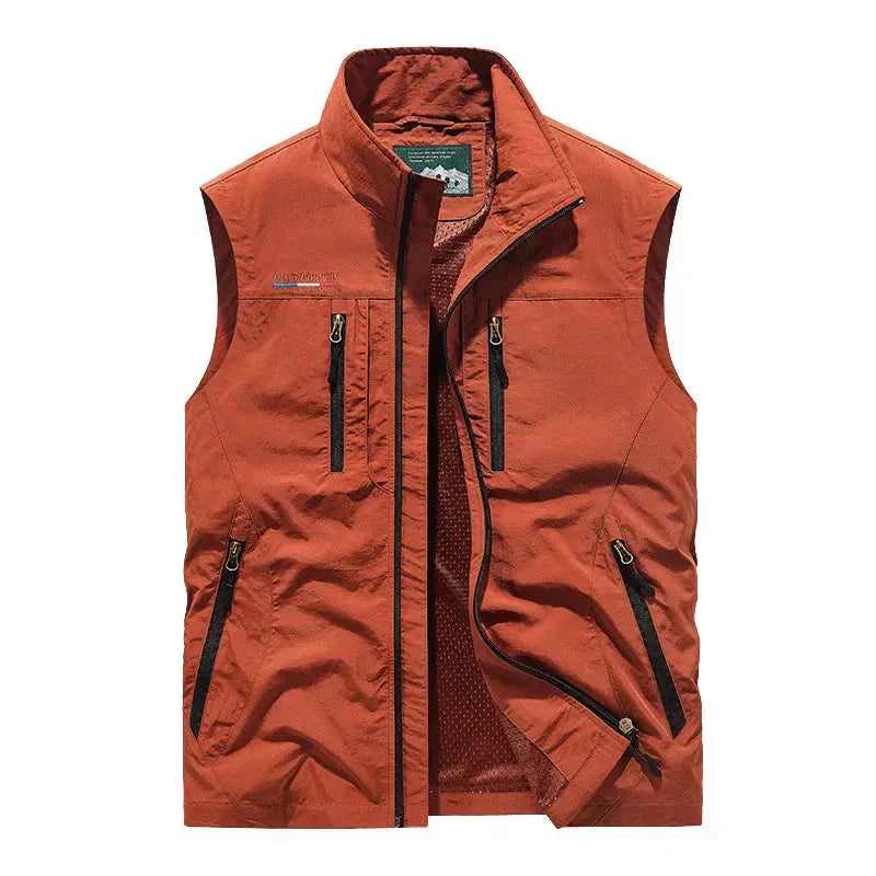 Gilet Sans Manches Multifonction pour Homme