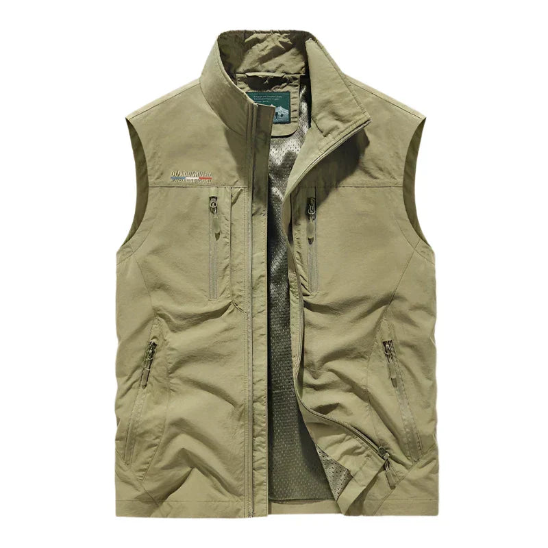 Gilet Sans Manches Multifonction pour Homme