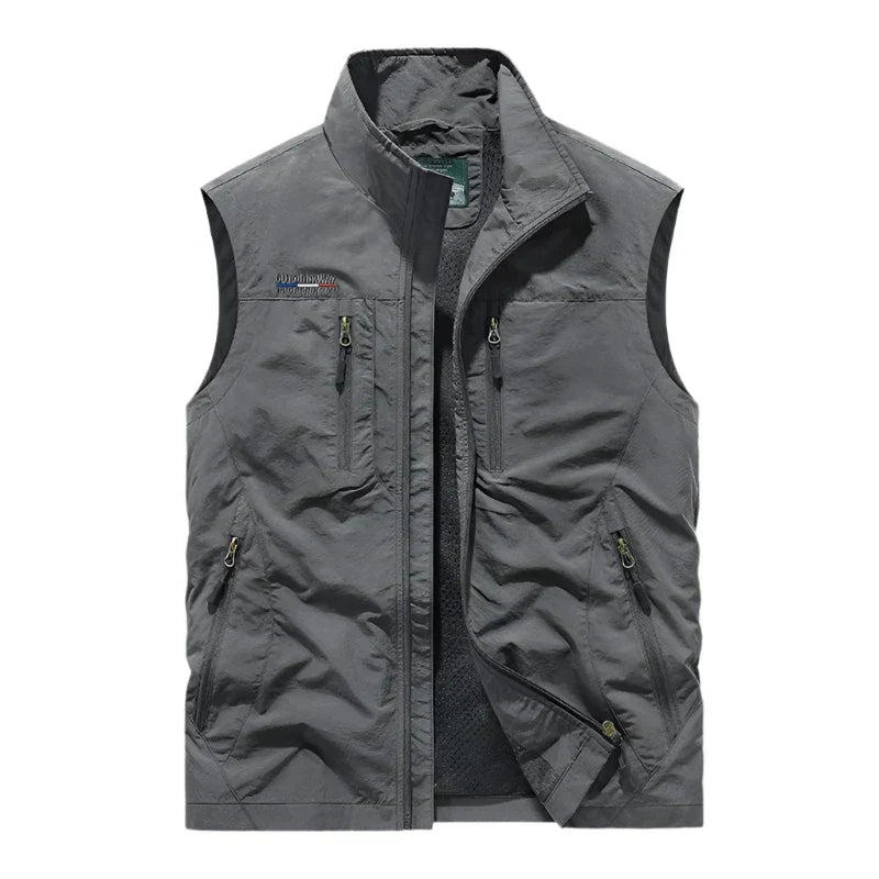 Gilet Sans Manches Multifonction pour Homme