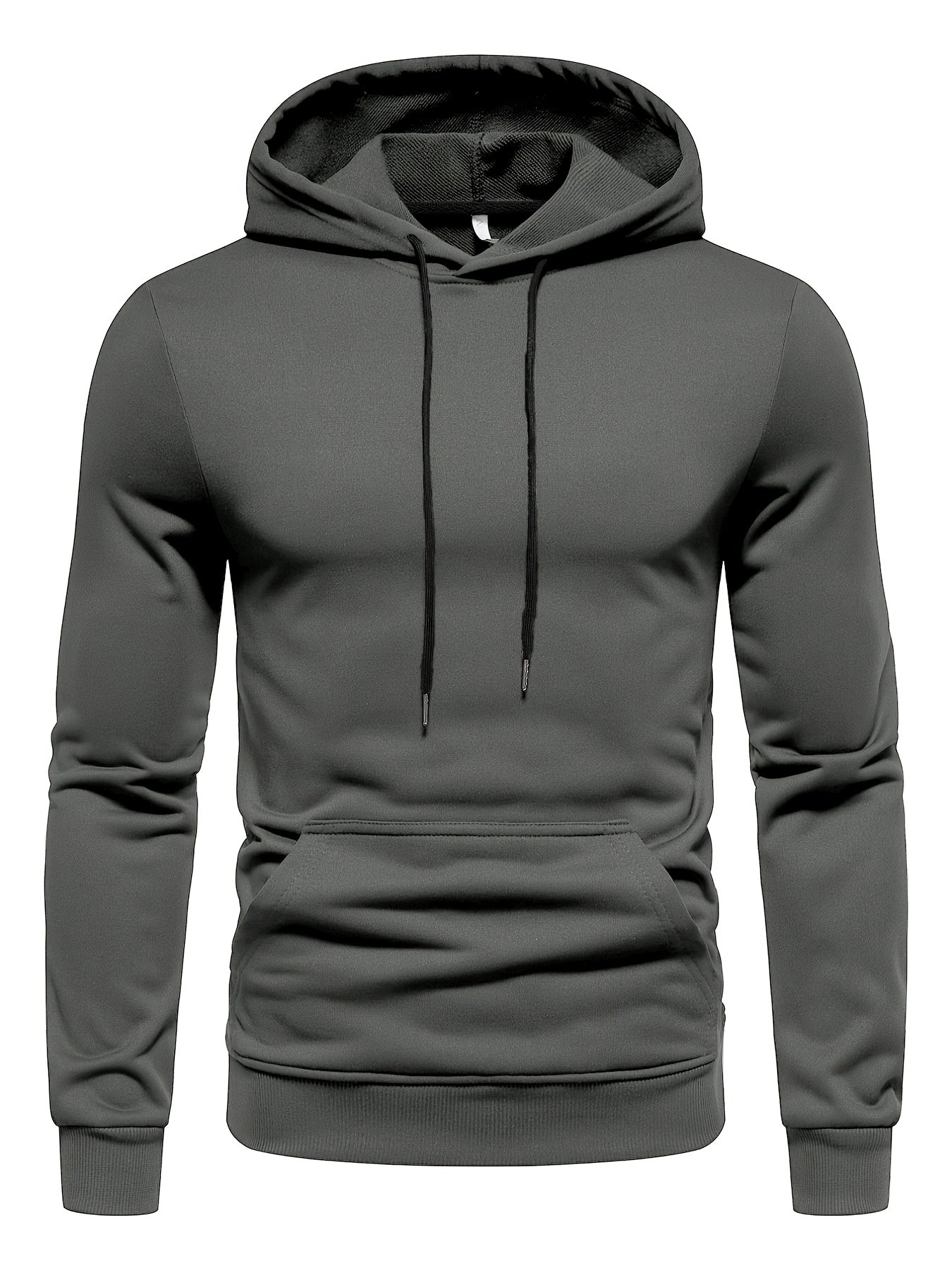 Sweat à Capuche Homme Stretch Décontracté à Manches Longues
