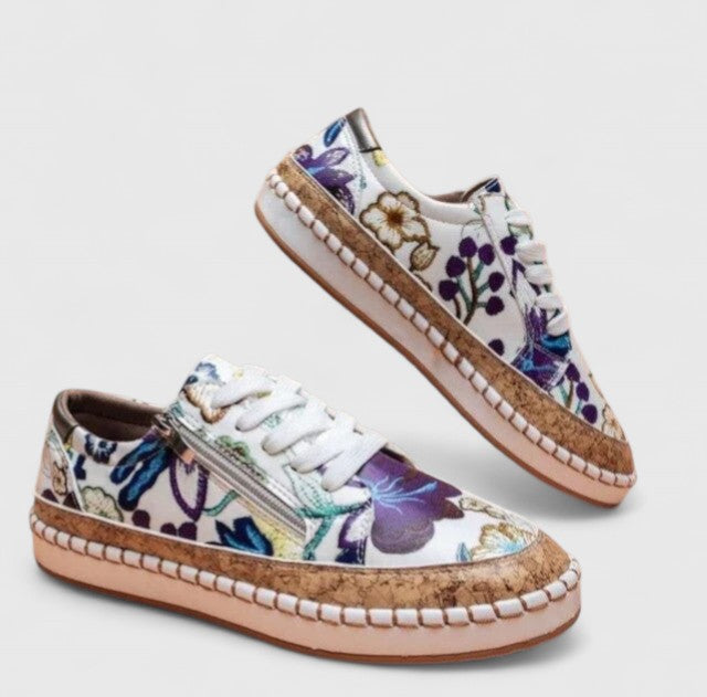 Floral Women’s Platform Sneakers