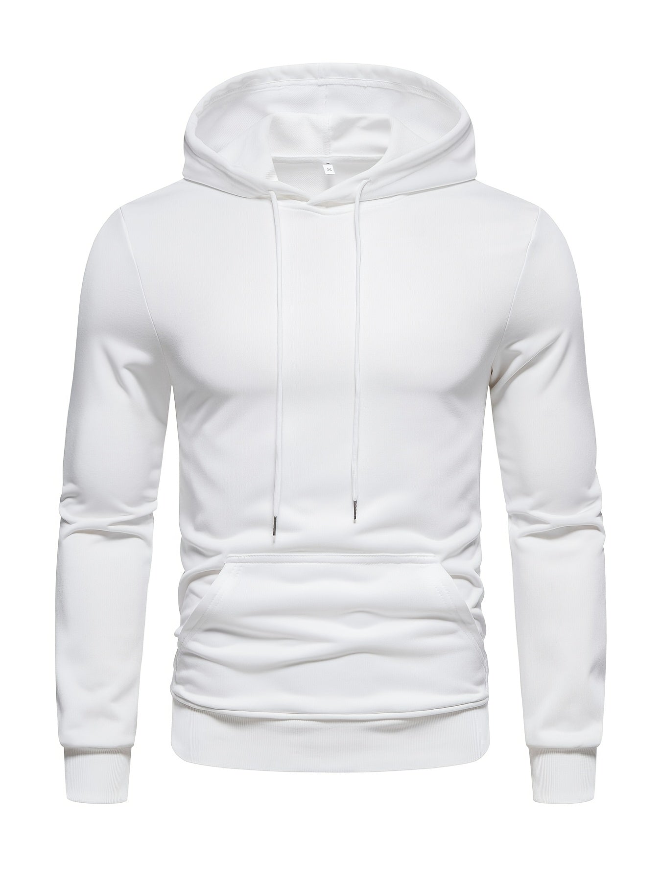Sweat à Capuche Homme Stretch Décontracté à Manches Longues