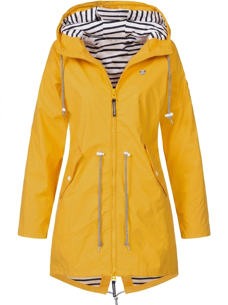 Women's Waterproof Hooded Raincoat