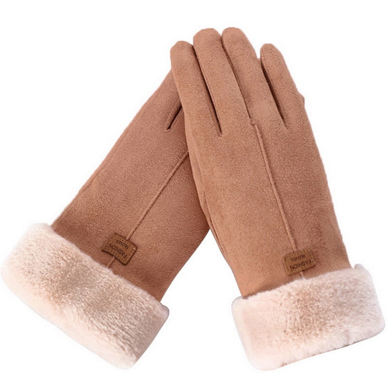 Gants Thermiques D’hiver En Polaire Pour Femme
