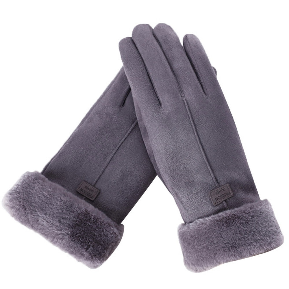 Gants Thermiques D’hiver En Polaire Pour Femme