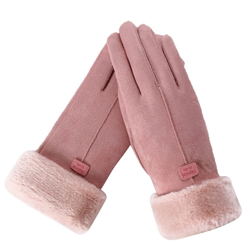 Gants Thermiques D’hiver En Polaire Pour Femme