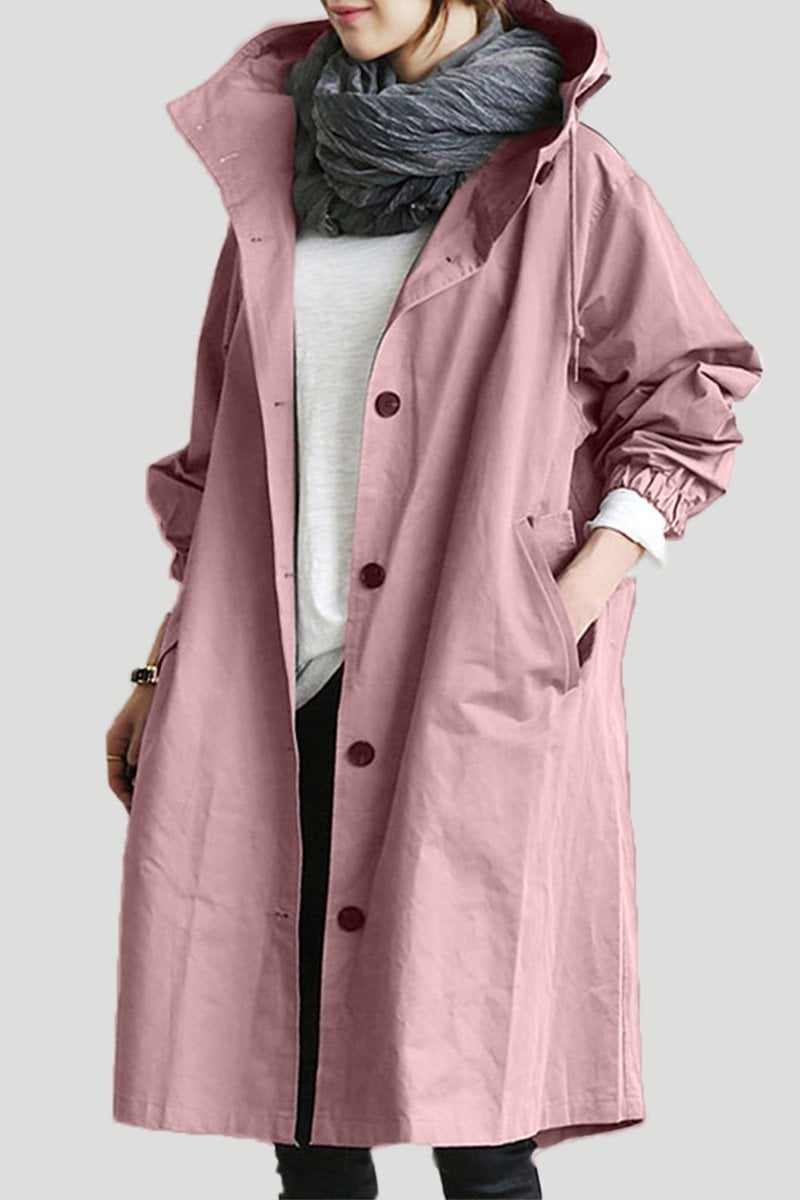 Casual Long Hooded Coat for Women