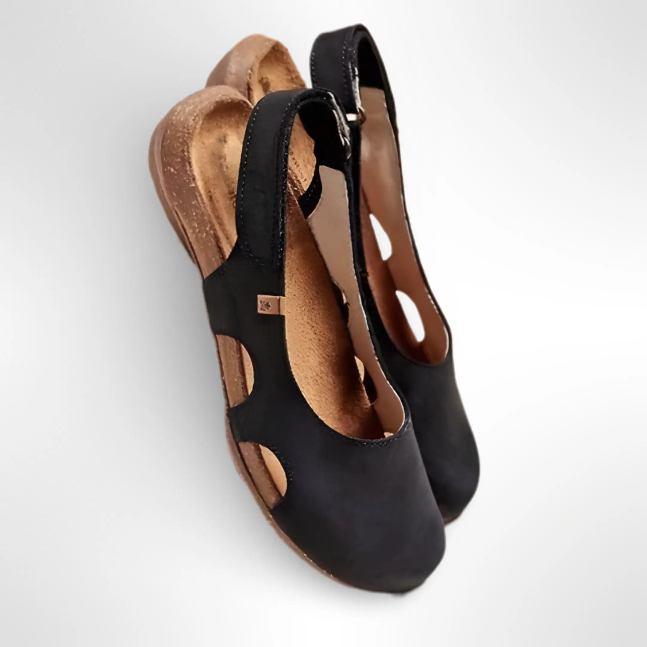 Ballerines Slingback Découpées Élégantes
