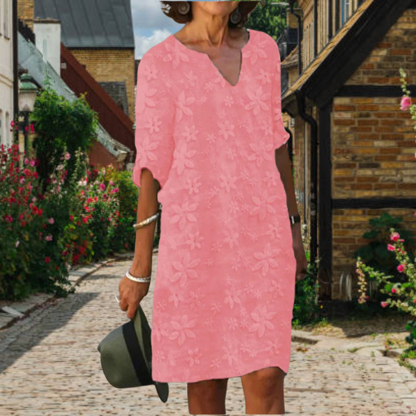 Casual Short Floral Dress for Women