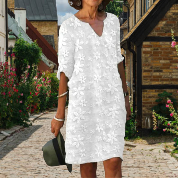 Casual Short Floral Dress for Women