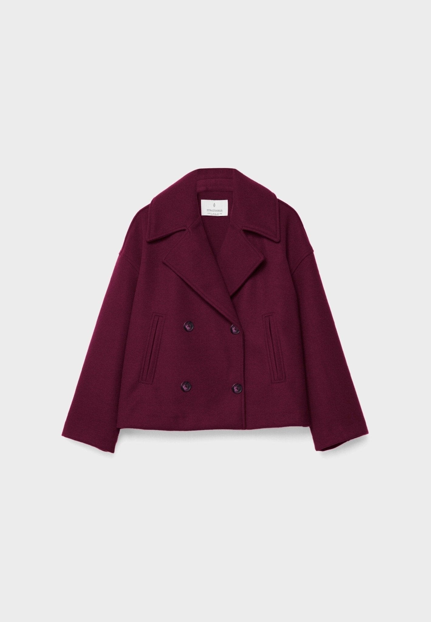 Women's Fitted Blazer Jacket with Buttons