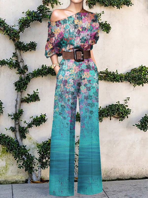 Mono mujer elegante primavera