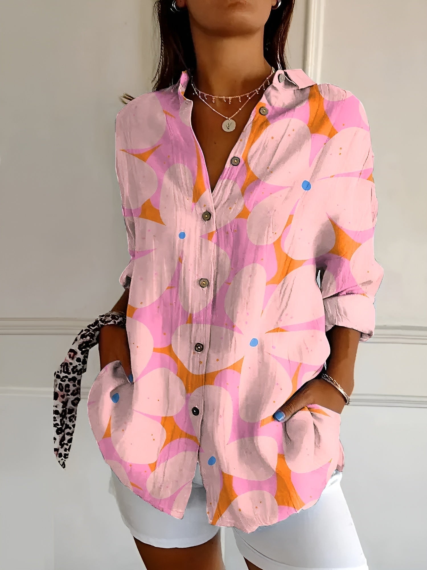 Floral Print Blouse for Women