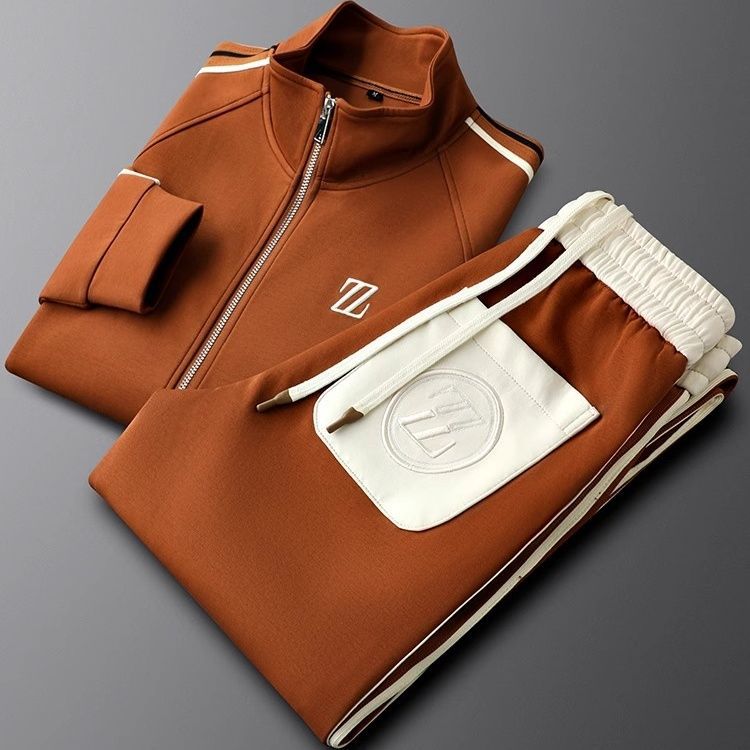 Ensemble Sport Homme à Fermeture Zippée