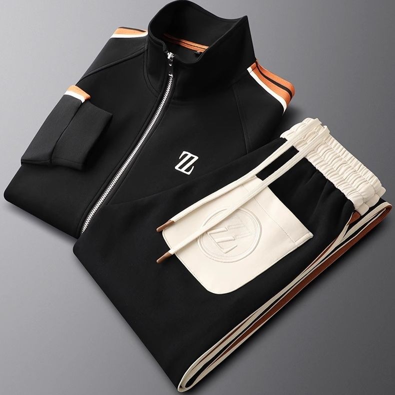 Ensemble Sport Homme à Fermeture Zippée